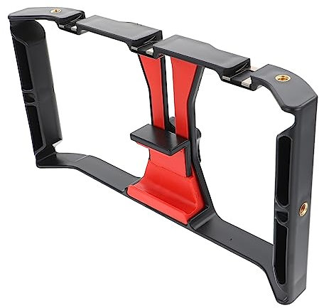 DOITOOL Support De Caméra De Poche Smartphone Plate-Forme Vidéo Smartphone Vidéo Grip Kick Stand pour Téléphone Support De Téléphone Portable Outil De Téléphone Support De Microphone pour