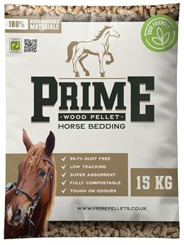Horse bedding Wood Pellets Prime Pellets 1 TONNE PALLET