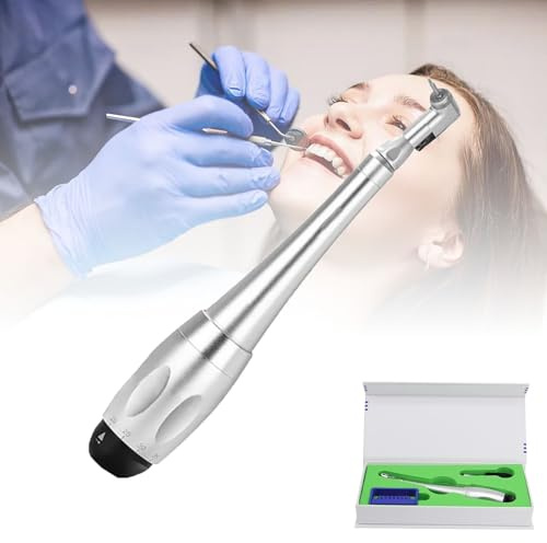 Kit de prothèse dentaire, clé dynamométrique dentaire, avec (5-35 N.Cm) 7 couples + 16 couteaux à vis, équipement de forage dentaire, kit dentaire pour dentiste, ensemble de soins bucco-dentaires
