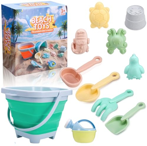 GSrenyu 11pcs Beach Sand Toys Set for Kids