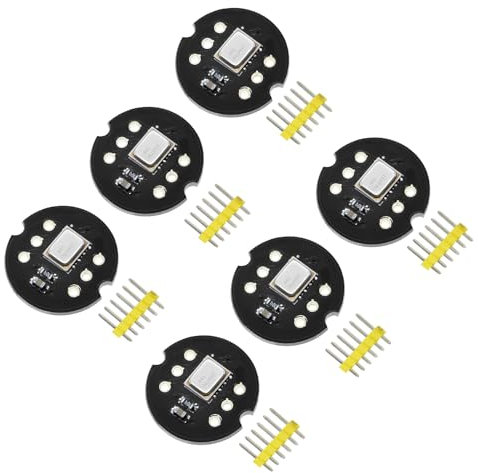 AYWHP INMP441 Module de Microphone omnidirectionnel 6 PCS Interface I2S Module de capteur de Sortie numérique Prend en Charge pour ESP-32