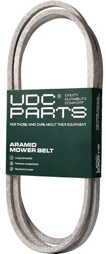 UDC Parts M151649 Deck Belt for John Deere LT180 LT190 48 Inch GX10063 M150960 / Aramid Cord / 144.291 inches