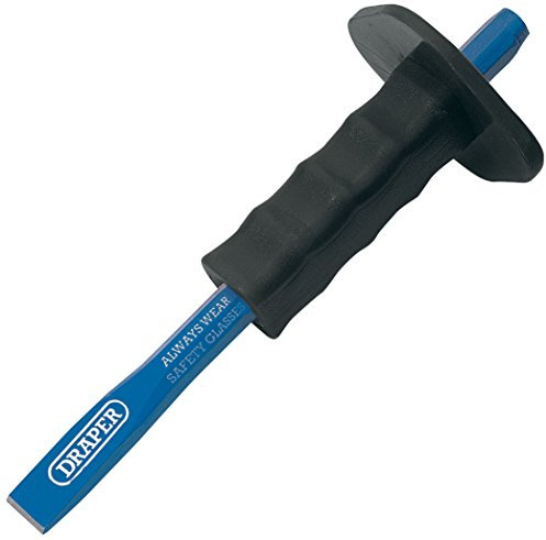 Draper 63747 19 x 250mm Octagonal Shank Cold Chisel with Hand Guard , Blue