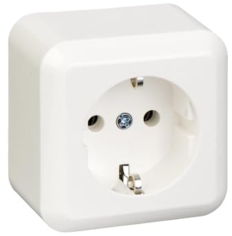 Elso 385004 AP CONTURA reinweiss Steckdose 16A STK Con rw