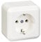 Elso 385004 AP CONTURA reinweiss Steckdose 16A STK Con rw