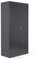 Schrank & Stuhl XL Werkzeugschrank – Werkstattschrank mit 4 höhenverstellbaren Fachböden, Stahlschrank für Werkzeuge, 195 x 92 x 50 cm (H x B x T), Anthrazit