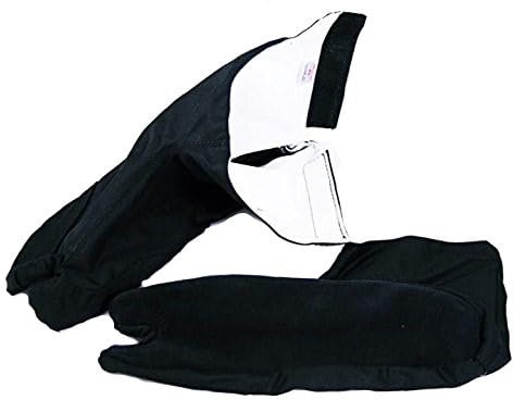 Senior Indoor Tabi Klett, Schwarze Ledersohle (46)