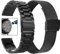 VIGOSS Kompatible mit Samsung Galaxy Watch 3 45 mm/Galaxy Watch 46mm/Gear S3 Frontier/Classic/Huawei Watch GT/GT2 46mm Armband, 22mm Metall Solide/Mesh Edelstahl Armbänder für Männer Frauen,Schwarz