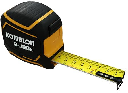 Komelon Extreme PWB82E Maßband, 8 m x 32 mm, 3,7 m
