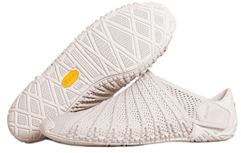 Vibram Furoshiki Knit Women- Damen Barfu?schuh/Wickelschuh im Strick-Design, Size:39 EU, Color:Sand