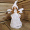 Premier 35cm White Lace Angel Christmas Tree Topper