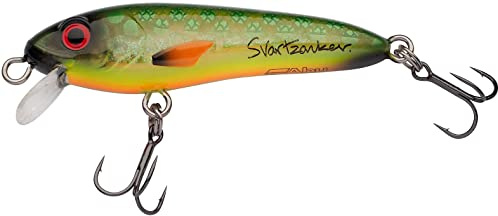 Abu Garcia Svartzonker McCelly Diving Hechtköder – Realistischer, handbemalter Hardbait mit starken Berkley Fusion Drillingshaken