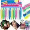 Glitter Shaker Tubes, 20Pcs Non-Toxic Fine Glitter for Crafts, Slime, Resin, Nail Art, Kids DIY Kits, Wax Melts, Cards, Arts & Crafts, Assorted Vibrant Colors, Easy to Use