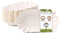 BIOZOYG Pappschalen oval 19,5 x 11 x 3,2 cm I Imbissteller weiß aus Recyclingkarton für Pommes Currywurst etc. I recycelbar - umweltfreundlich I Pommesschalen Multipack 1000 Stück