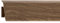 Decoration - Battiscopa Royal in PVC Colore Rovere, (Asta Misure 250x7,6x2,3 cm) Passacavo con Canalina Removibile - Zoccolo Facile da Installare su Muro e Pareti, Bordo Forte e Resistente all'Umidità