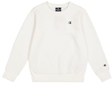 Champion Legacy Legacy Basics B - Ultralight Powerblend Fleece Crewneck Felpa, Bianco, 11-12 Anni Bambino FW23