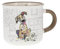 KIUB Mini Espresso Mug with Animals – Kind Dog Design – Height 6.5 cm – Fine Porcelain