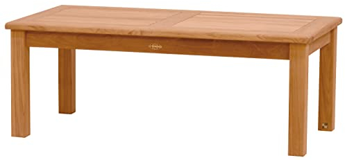 Kai Wiechmann Teak Loungetisch Massivholz 120 x 60 cm Premium wetterfest