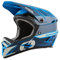 O'NEAL | Mountainbike-Helm | MTB Downhill | Robustes ABS, Ventilationsöffnungen zur Kühlung, ABS Außenschale | Backflip Helmet Eclipse V.24 | Erwachsene | Blau Grau | Größe XL