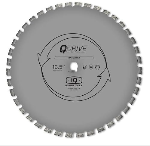 iQ 420mm segmentiertes Q-Drive Sägeblatt mit geräuscharmem Kern, grau (Art.MASQX420-3-QD-HM1)
