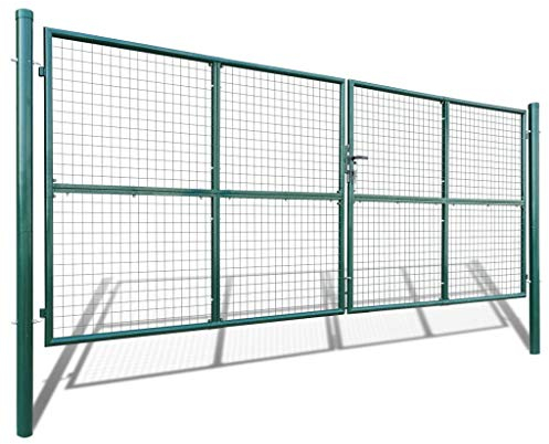 Homgoday Gartentor 415x200 cm / 400x150 cm Model141391