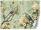 Feeby Papier Peint Intissé Shabby Chic Rustique 350x245 cm vert XXL Moderne Décoration Murale Tableaux Muraux Tapisserie Salon Chambre à coucher Vintage Rétro