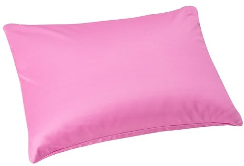 Focustree Microbead Throw Pillow Bedding Neck Pillows with Removable Cover, 16 x 12 Bed and Couch Decorative Pillow for Home Sofa Bedroom Fun Colors Support. Silky, Comfortable (Orchid)
