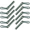 10x Seilendverschluss mit Simplexhaken für 6mm 8mm 9mm 10mm Expanderseil Planenseil Seil Haken (10)