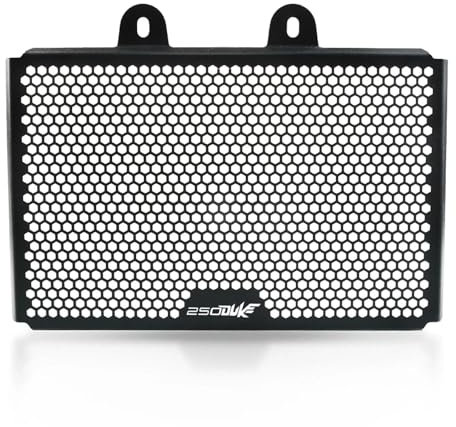 LOTFI Protector de radiador apto for KTM Duke 125 200 250 390 Duke 2017 2018 2019 2020 2021 2022 cubierta protectora de rejilla de radiador de motocicleta (Size : 250DUKE LOGO)