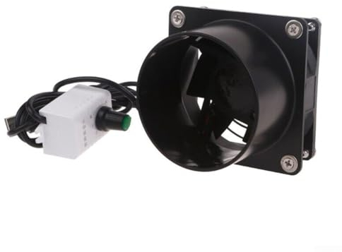 Oniissy High-Performance 8x8cm Plastic USB Fan Smoke Absorber Fume Extractor For Soldering Iron & Smoke-Generating Tools