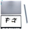 Wzqrps Replacement Laptop LCD Cover Back Rear Top Lid Front Bezel Hinges with Hinge Cover for Lenovo IdeaPad 1 15ADA7 1 15AMN7 82R1 5CB1F36621 AP3L6000100 5CB1M48453 82RF1006VUS Silver