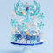 Powmag Elsa Tortendeko, Eiskönigin Torte, 39 Stück Elsa Kuchen Deko, Elsa Cake Topper Figuren für Torte, Eiskönigin Prinzessin Geburtstags Party Torten Deko Mädchen, Glitter Snowflake Cupcake Toppers