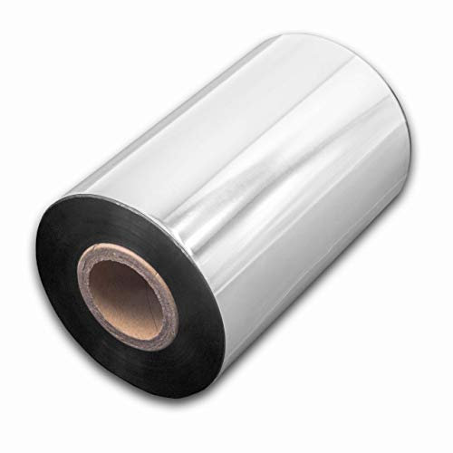 vhbw 1x Thermotransfer-Band kompatibel mit Zebra Xi-Serie, Z4M, Z6M+, Z6M, Z4M+ Drucker Etikettendrucker, Wischfest, 100 mm x 300 m, Wachs Harz