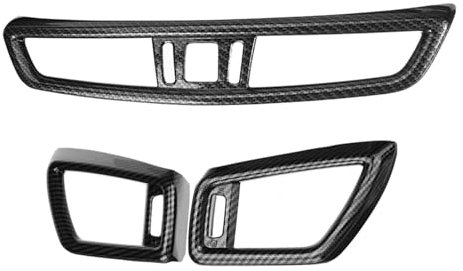 Innenbereich Aufkleber 3Pcs Auto AC Vent Zentrum Klimaanlage Outlet Abdeckung Trim Für Nissan Für Qashqai J11 Für X-Trail X Für Trail T32 2014-2020 Dekorative Aufkleber