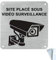 Panneau Camera Surveillance Aluminium Adhesif 15×15 cm, 1 Pièces Pancarte Site Sous Video Surveillance Panneau Video Surveillance Adhesive, Résistant aux UV, Imperméable, Avec Trous Percés