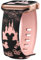 AiiBowy Cinturino Compatibile con Apple Watch 42mm(Series 10) 40mm 41mm 38mm, Sportiva Cinturini Silicone per Apple Watch SE 2/SE/Series 10/9/8/7/6/5/4/3/2/1 Nero+Rosa