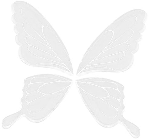 Transparente Acryl Vorlage für Haaraccessoires, 4 Stück