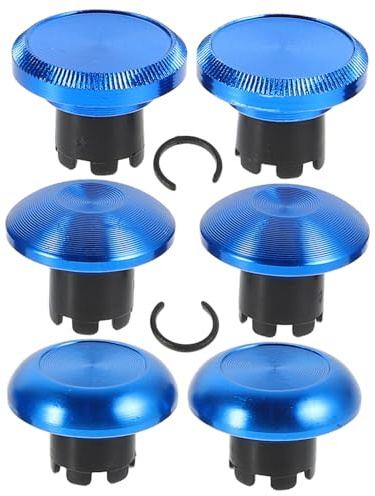 LAPYAPPE 8stücke Metall Daumensticks Ersatz High Low Metall Thumbsticks Kompatibel Für Controller Gaming Zubehör