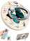 Lotadilo for Magnetic Phone Ring Holder Compatible with MagSafe for Women Girls - Cute Butterfly Design Magnet Phone Grip Ring Stand Kickstand for iPhone 16 Pro Max/16 Pro/16/15/14/13/12 Series
