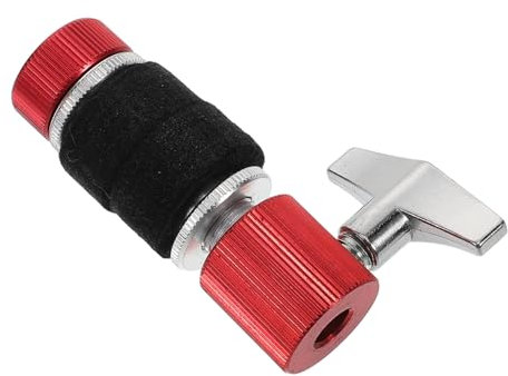 YARNOW Hi-hat Metallo per Piatti da Batteria Jazz Accessorio Ricambio per Supporti Piatti Rosso Compatibile con Kit Batteria e Strumenti Percussione