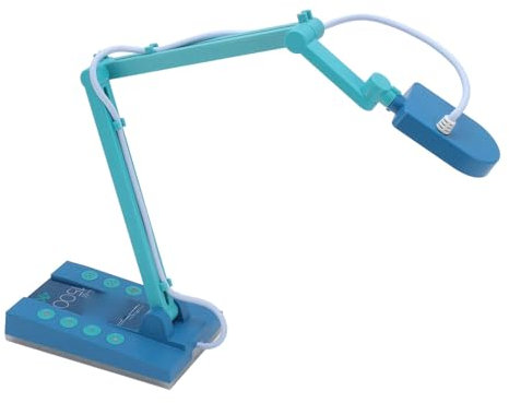 Webcam de Document Pliable USB 2.0 Haute Définition 15MP avec Lumière LED pour Les Présentations Professionnelles et L'enregistrement Vidéo pour Les éducateurs/étudiants/Professionnels