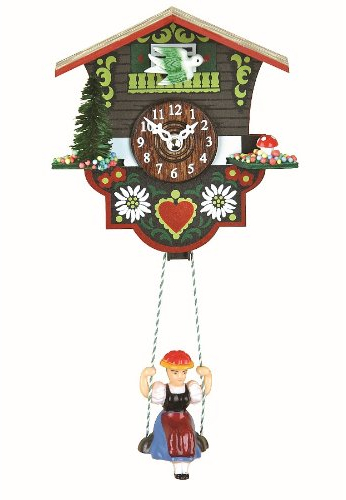 Trenkle Kuckulino Schwarzwalduhr Schweizerhaus mit Quarzwerk und Kuckuckruf TU 2014 SQ