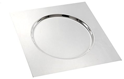 SWEET HOME Sottopiatto Quadro Stile Cardinale Argentato Argento Sheffield cod.5017130 cm 30x30 by Varotto & Co.