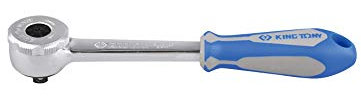KING TONY 275555G Cliquet 1/4 Tête Ronde, 140 mm, Mehrfarbig/Meereswellen (Ocean Tides)