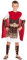 Boland - Kinderkostüm Gladiator, Set mit Tunika, Arm- und Beinschutz, Kämpfer, Ritter, Karneval, Mottoparty, Weiß, 140