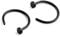 JSDDE Piercing Chirurgenstahl Edelstahl 20G Nasenpiercing Nasenring Fake Hoop Spirale Nasenstecker Nasenschraube Ohr Augenbraue Lippe Körperpiercing 8MM