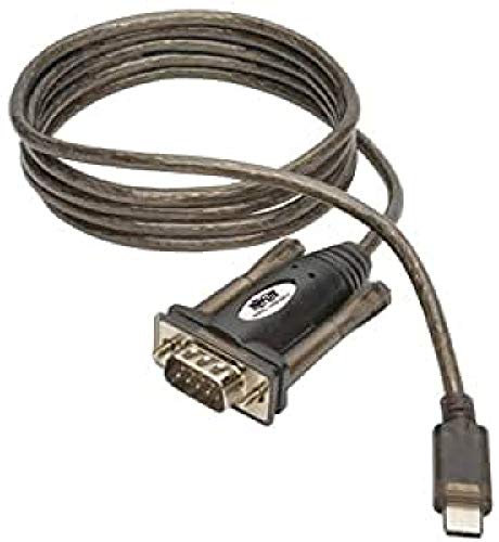 Tripp Lite Câble Adaptateur USB 2.0 USB-C vers DB-9 USB-C vers RS-232 (M/M), 1,52 m (U209-005-C)
