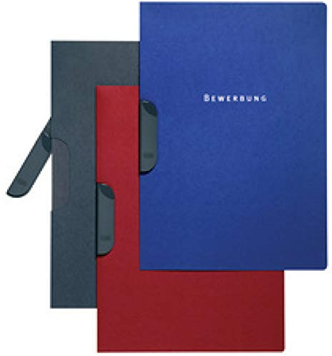 ELBA 36411DB clip-fix Bewerbungsmappe job-excellent, dunkelblau