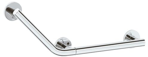 Keuco 34907170402 Plan Care Winkelgriff 135 Grad links Aluminium, silber-eloxiert / chrom