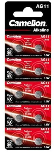 50x AG11 LR58 KNOPFZELLEN 162 362 GP62A SR721W CAMELION